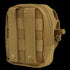 The Condor Gadget Pouch - MultiCam features MOLLE webbing and snap-button straps for easy attachment to compatible gear, making it ideal for military and law enforcement use.